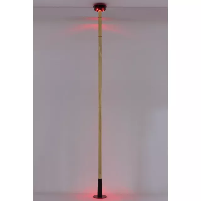 Spinning LED Light-Up Goldtone Stripper Pole at Spencer's