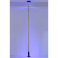 Spinning LED Light-Up Goldtone Stripper Pole at Spencer's