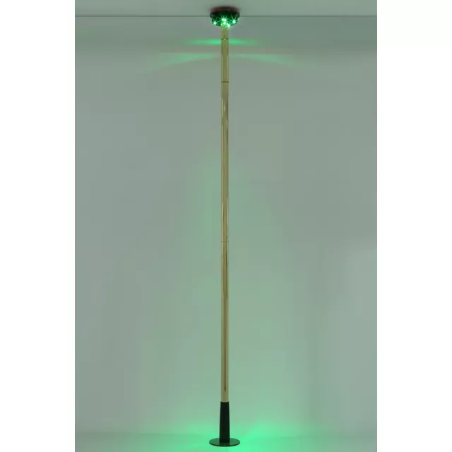 Spinning LED Light-Up Goldtone Stripper Pole at Spencer's