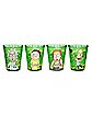 Rick and Morty Shot Glasses – 4 Pack