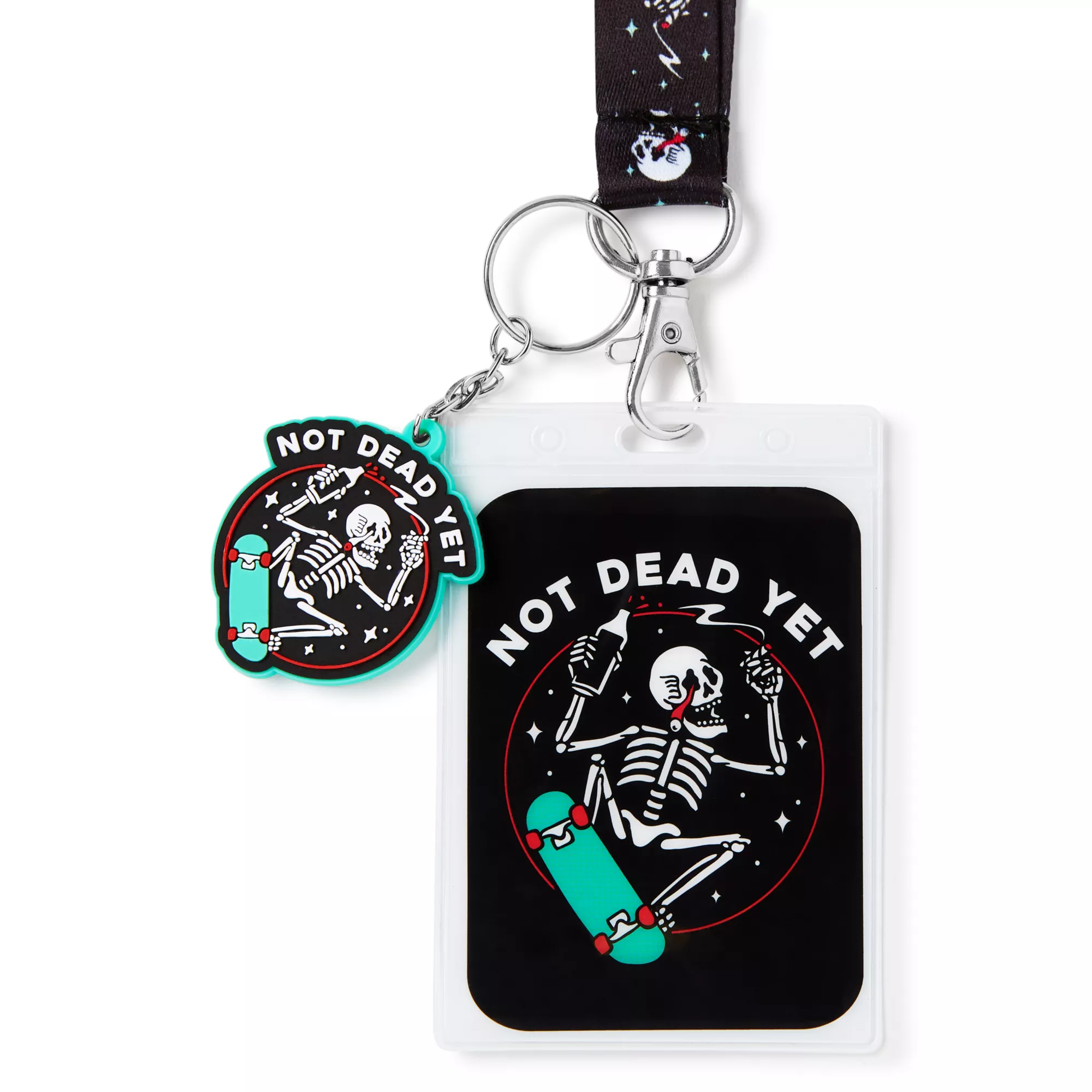 Not Dead Yet Lanyard at Spencer's