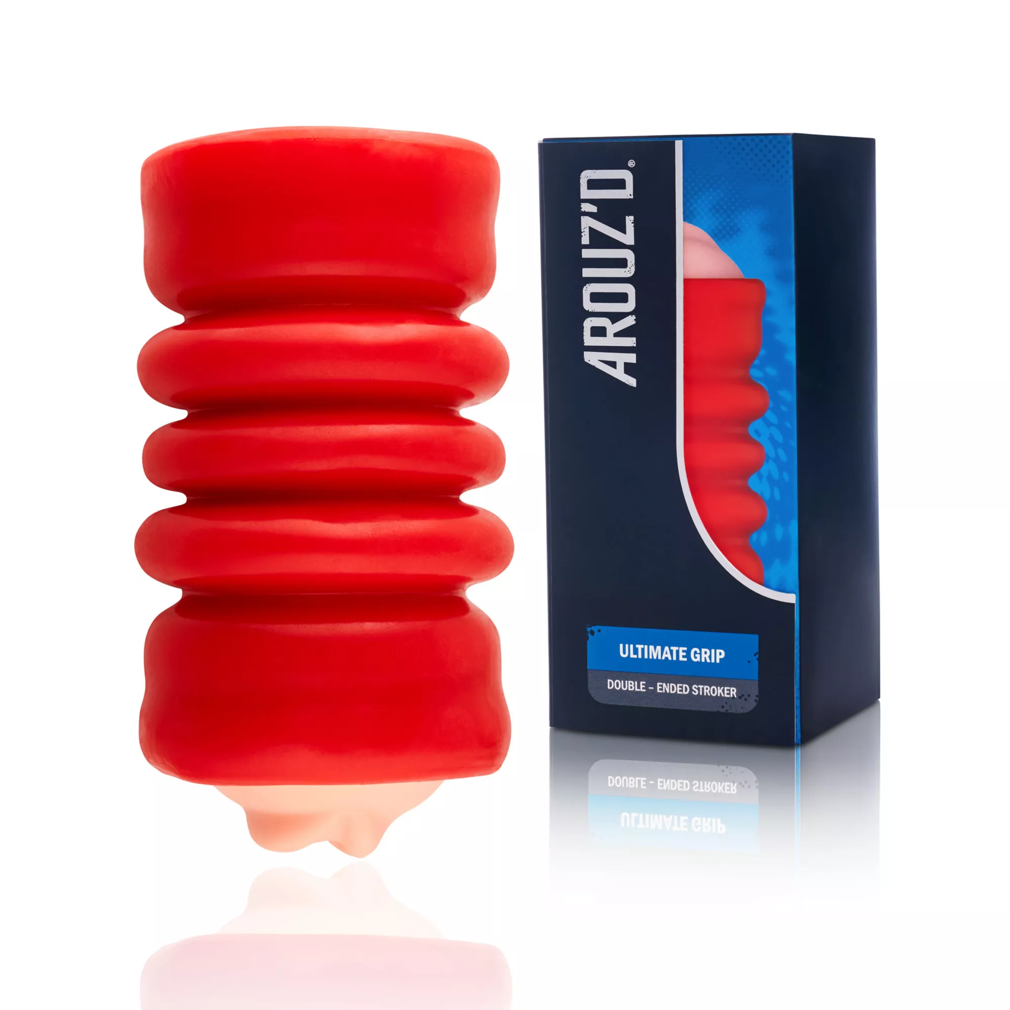 Red Tight Grip Stroker - Arouz'd at Spencer's