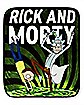 Rick and Morty Portal Fleece Blanket