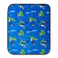 Rick and Morty Portal Fleece Blanket at Spencer's