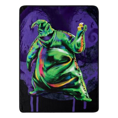 Oogie Boogie Fleece Blanket – The Nightmare Before Christmas