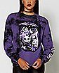 Purple Halloweentown Long Sleeve T Shirt - The Nightmare Before Christmas