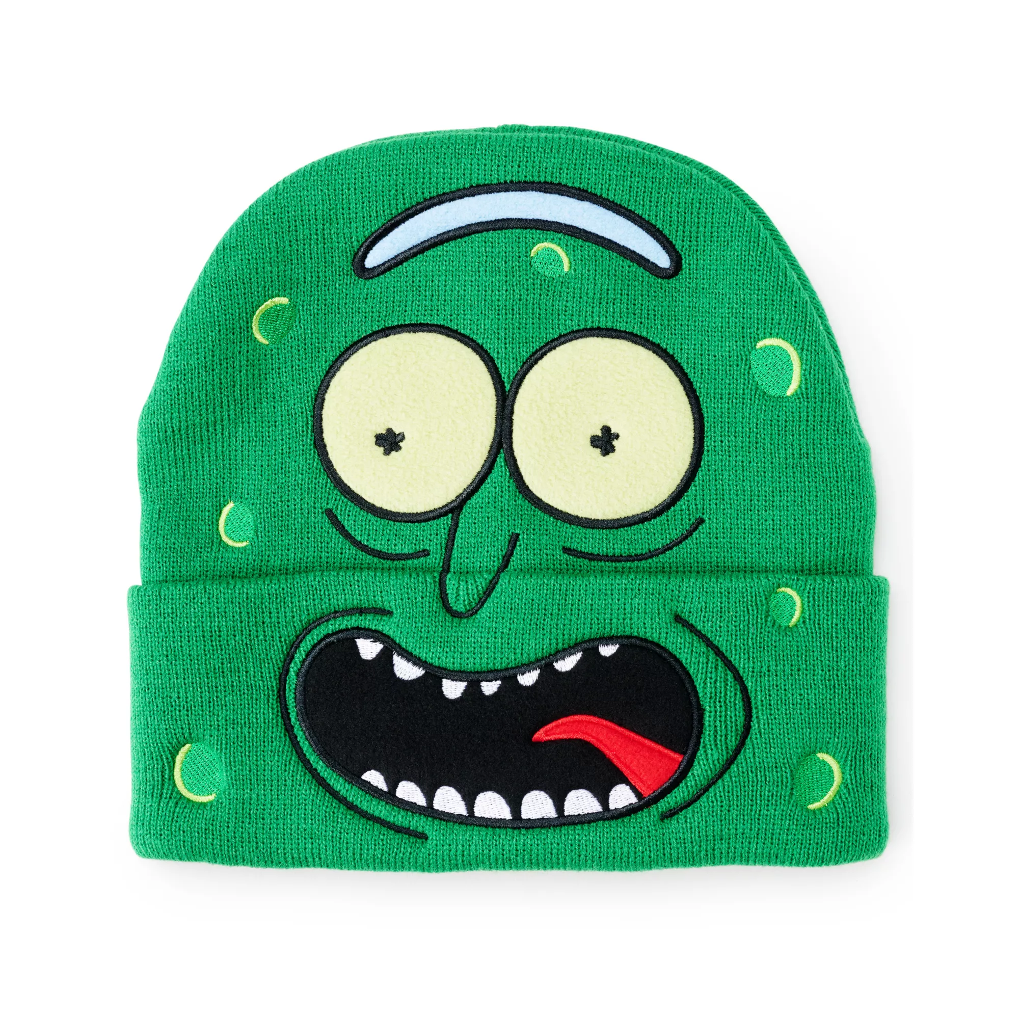 Pickle Rick Cuffed Beanie Hat – Rick and Morty at Spirit Halloween