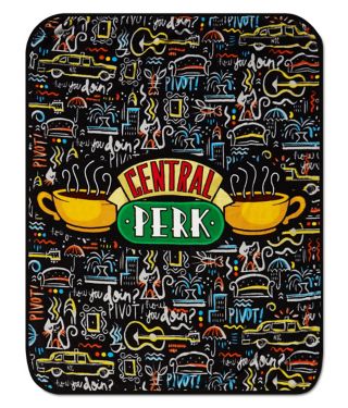 Central Perk Fleece Blanket - Friends