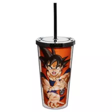 Goku Cup with Straw 20 oz. – Dragon Ball Z at Spencer's