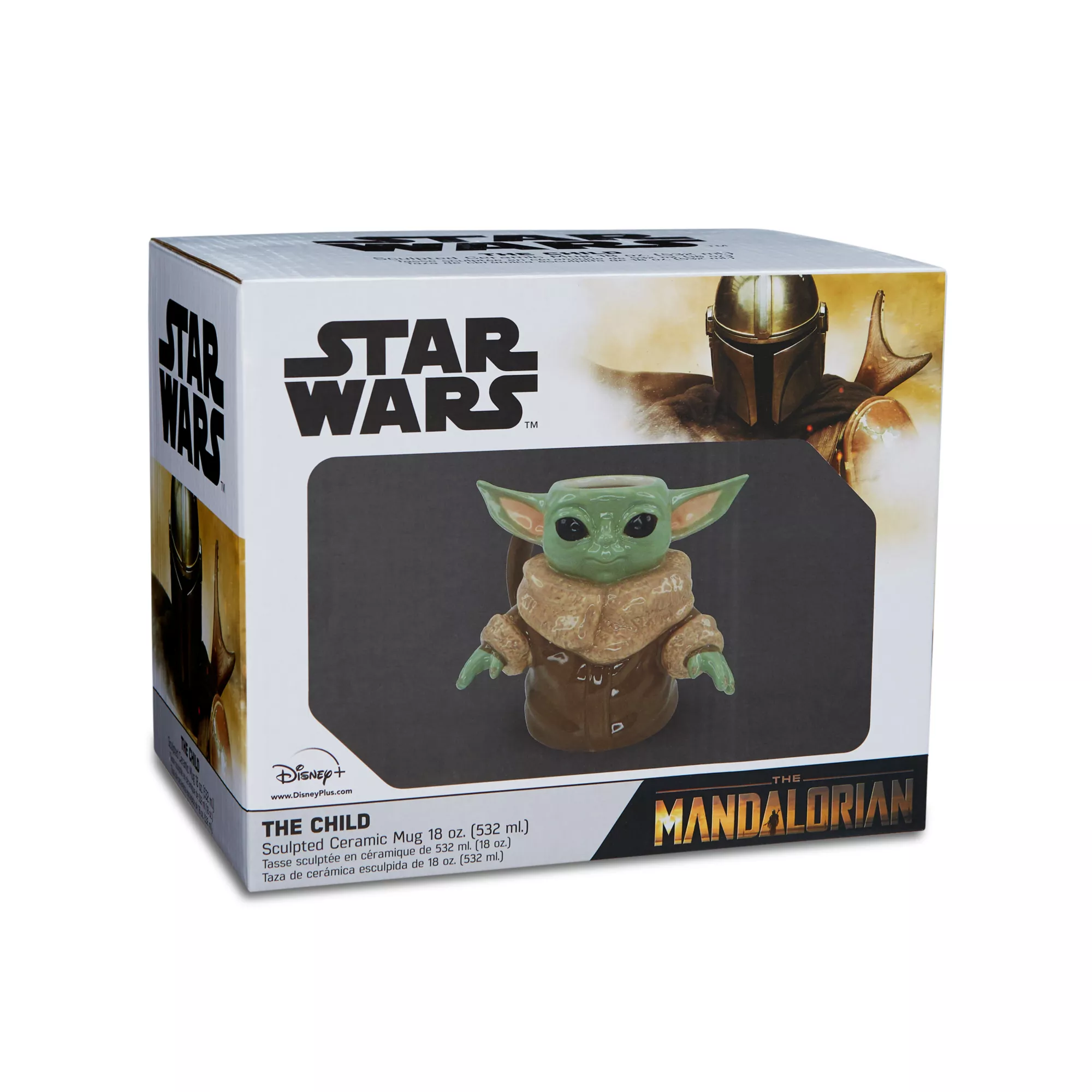 The Child Grogu Molded Coffee Mug 18 oz. – The Mandalorian at Spencer's
