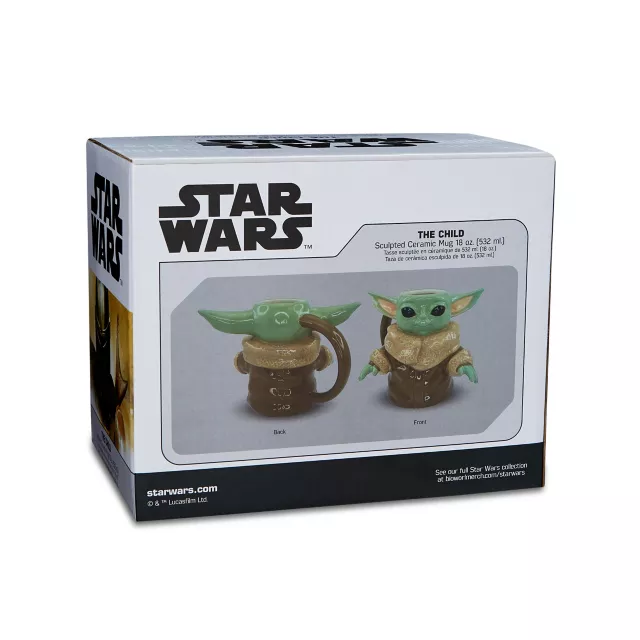 The Child Grogu Molded Coffee Mug 18 oz. – The Mandalorian at Spencer's