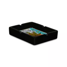 Black Leaf Ashtray at Spencer's
