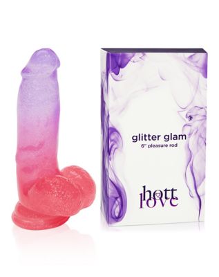 Glitter Glam Dildo 6 Inch - Hott Love