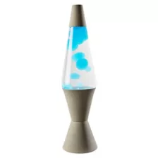 17 Inch Gray and Blue Lava Lamp at Spencer's