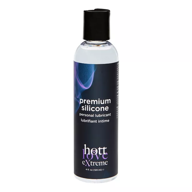 Premium Silicone Lubricant 4 oz. - Hott Love Extreme