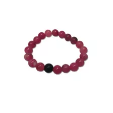 Black and Pink Long Distance Beaded Bracelets – 2 Pack at Spencer's