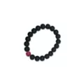 Black and Pink Long Distance Beaded Bracelets – 2 Pack at Spencer's
