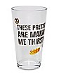 Making Me Thirsty Pint Glass 16 oz. – Seinfeld