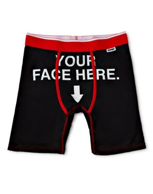 Your Face Here Boxer Briefs - Spencer's
