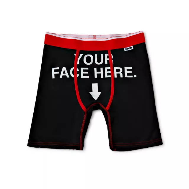 Your Face Here Boxer Briefs at Spencer's