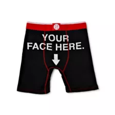 Your Face Here Boxer Briefs at Spencer's