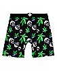 Leaf and Skull Boxer Briefs