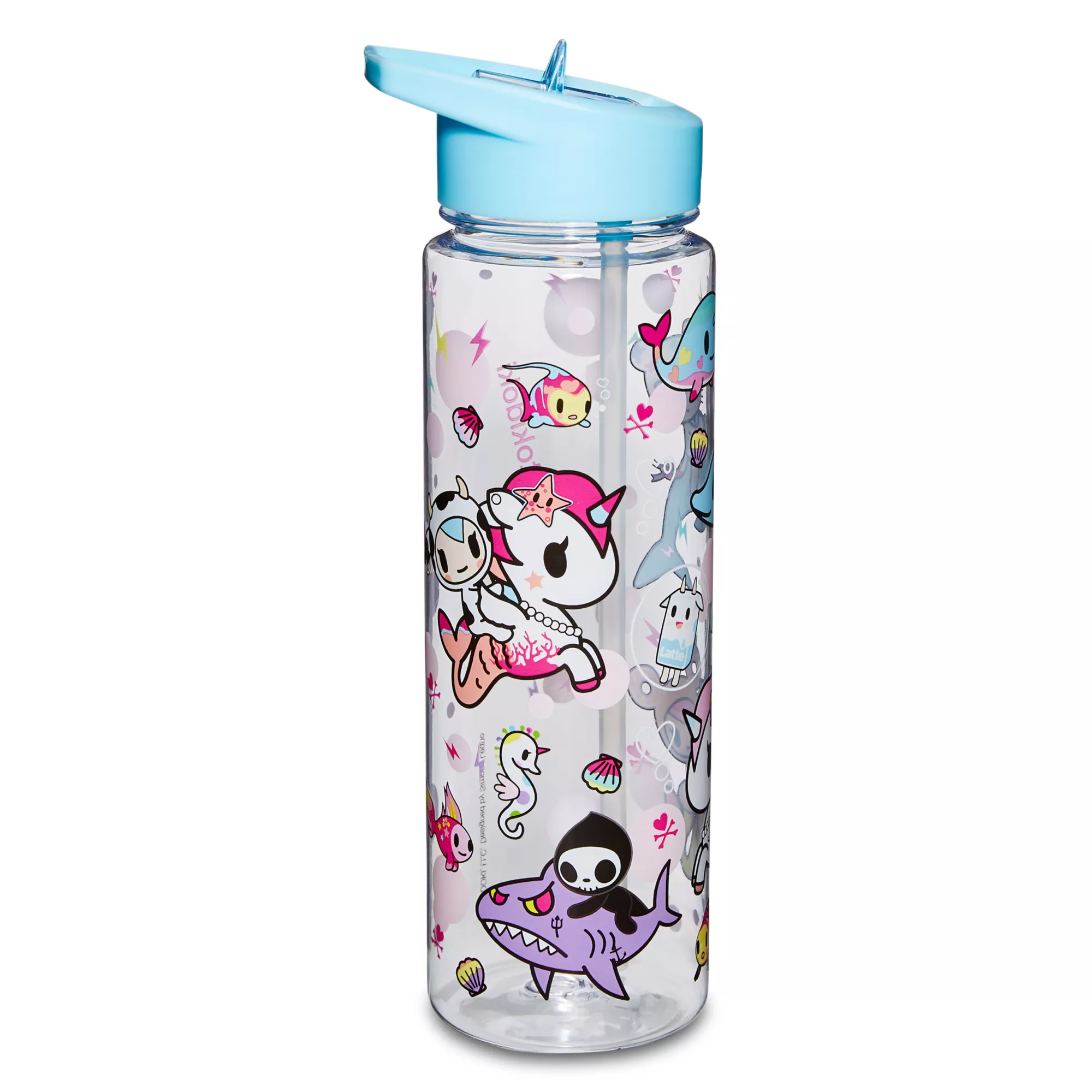 Tokidoki Travel Water Bottle with Straw – 24 oz. at Spencer's