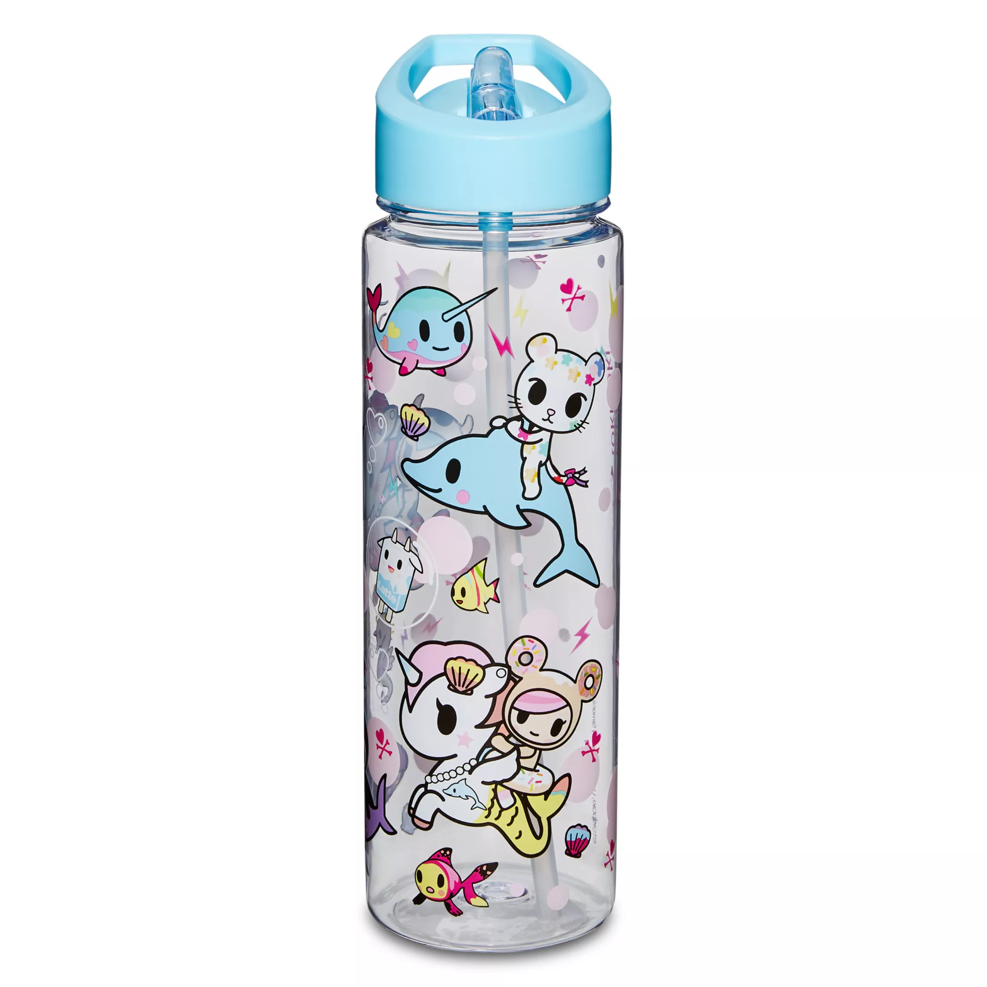 Tokidoki Travel Water Bottle with Straw – 24 oz. at Spencer's