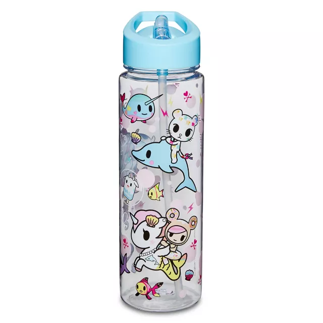 Tokidoki Travel Water Bottle with Straw – 24 oz. at Spencer's