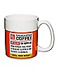 Prescription Sticker Coffee Mug – 14 oz.