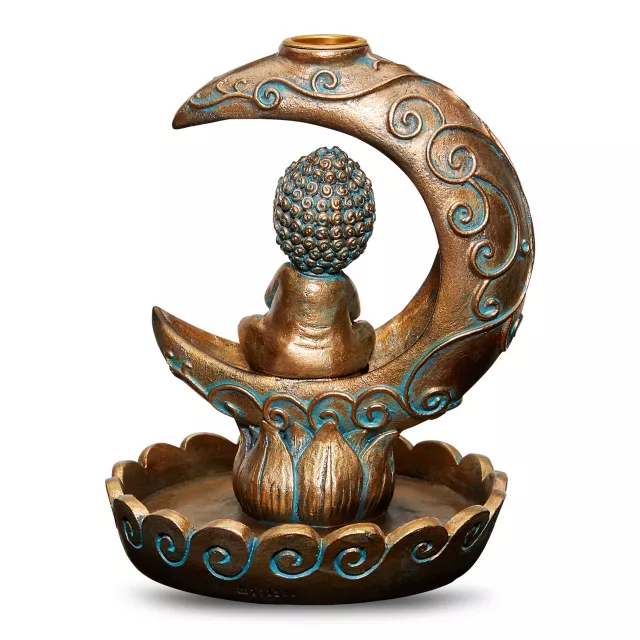 Crescent Moon Incense Burner at Spencer's