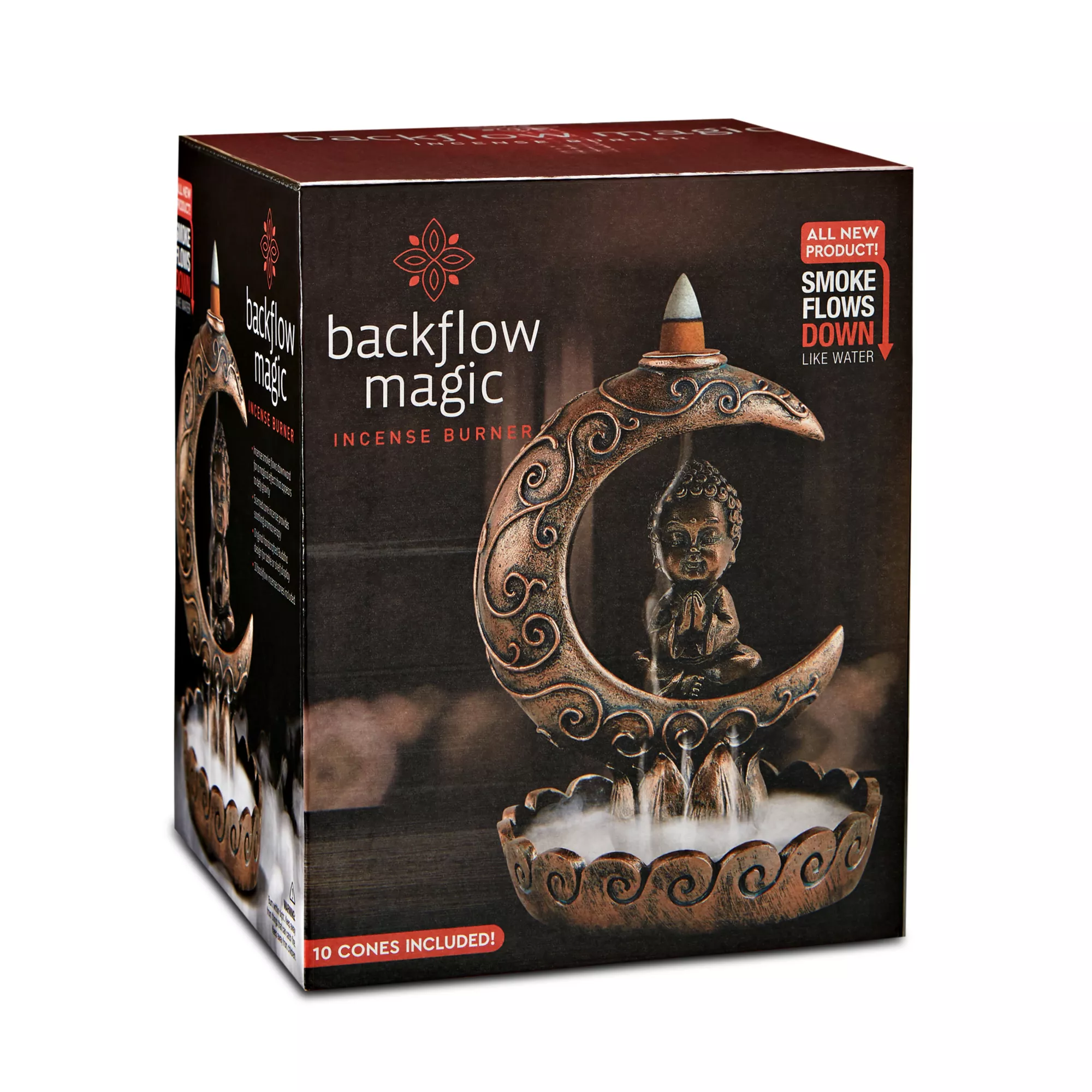 Crescent Moon Incense Burner