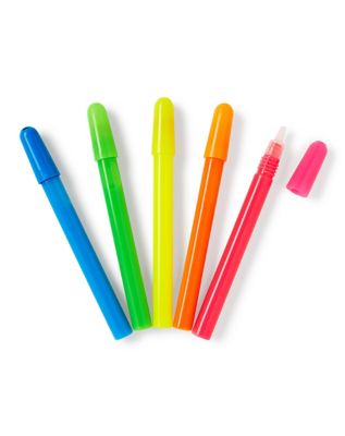 NIP- Spencer's Gifts Jumbo Glow Pens- 2 Non Toxic Pens- Glow In The Dark!