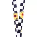 Checkered Sunflower Lanyard at Spencer's