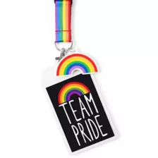 Team Pride Lanyard at Spencer's