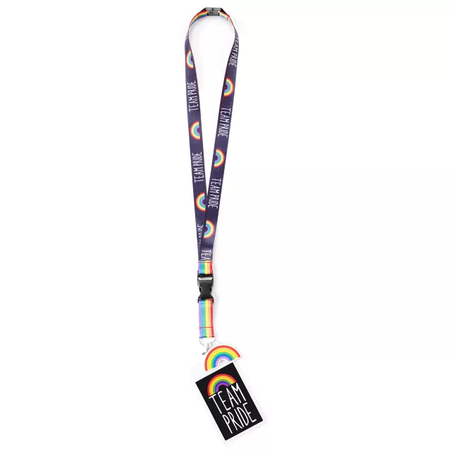 Team Pride Lanyard at Spencer's