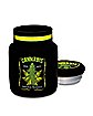 Black Cannabis Stash Jar - 3 oz.