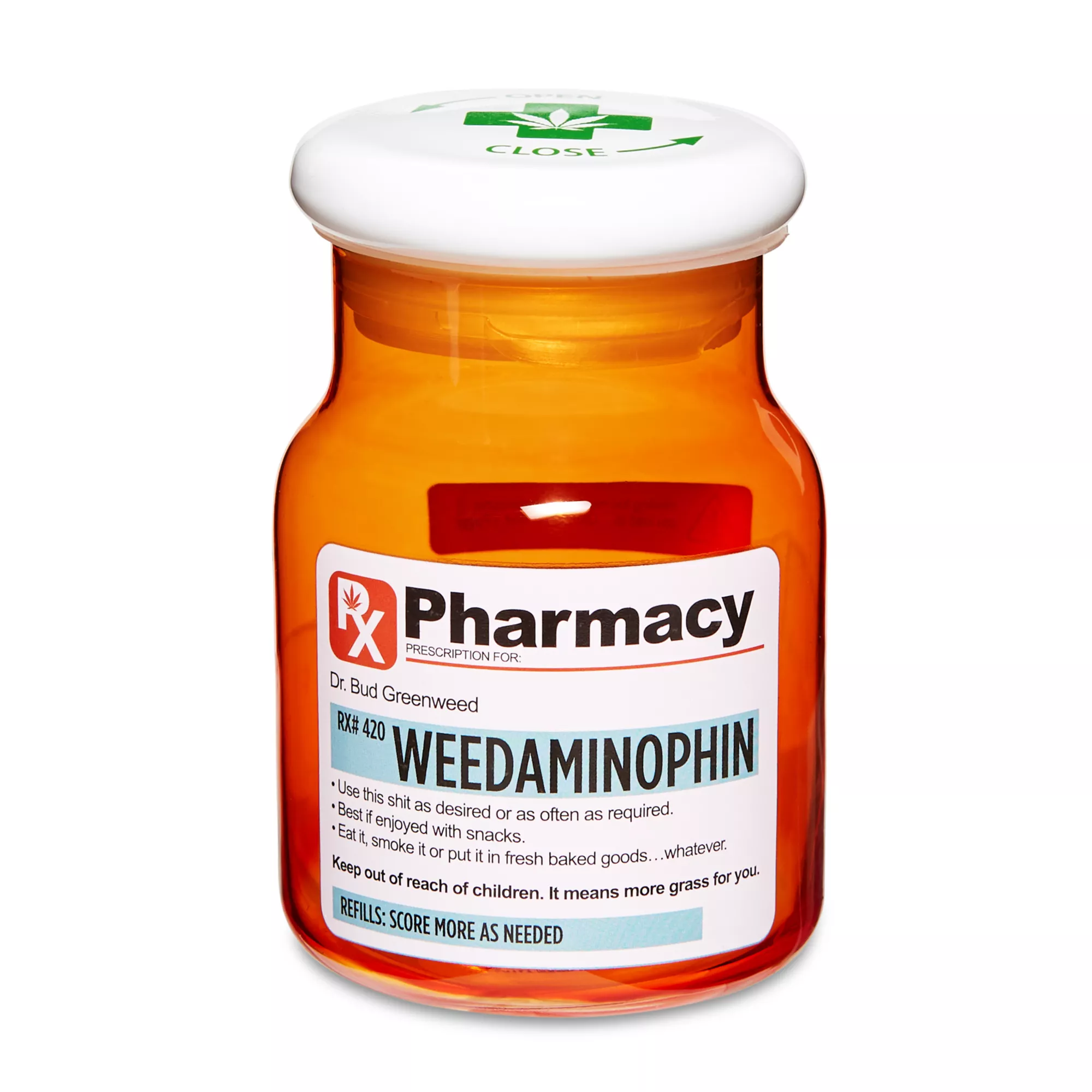 Fake Prescription Stash Jar - 3 oz. at Spencer's