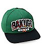Bakugo Flame Snapback Hat – My Hero Academia