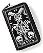 The Devil Tarot Zipper Wallet