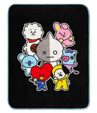 BT21 Fleece Blanket