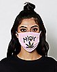 Pink High Leaf Face Mask
