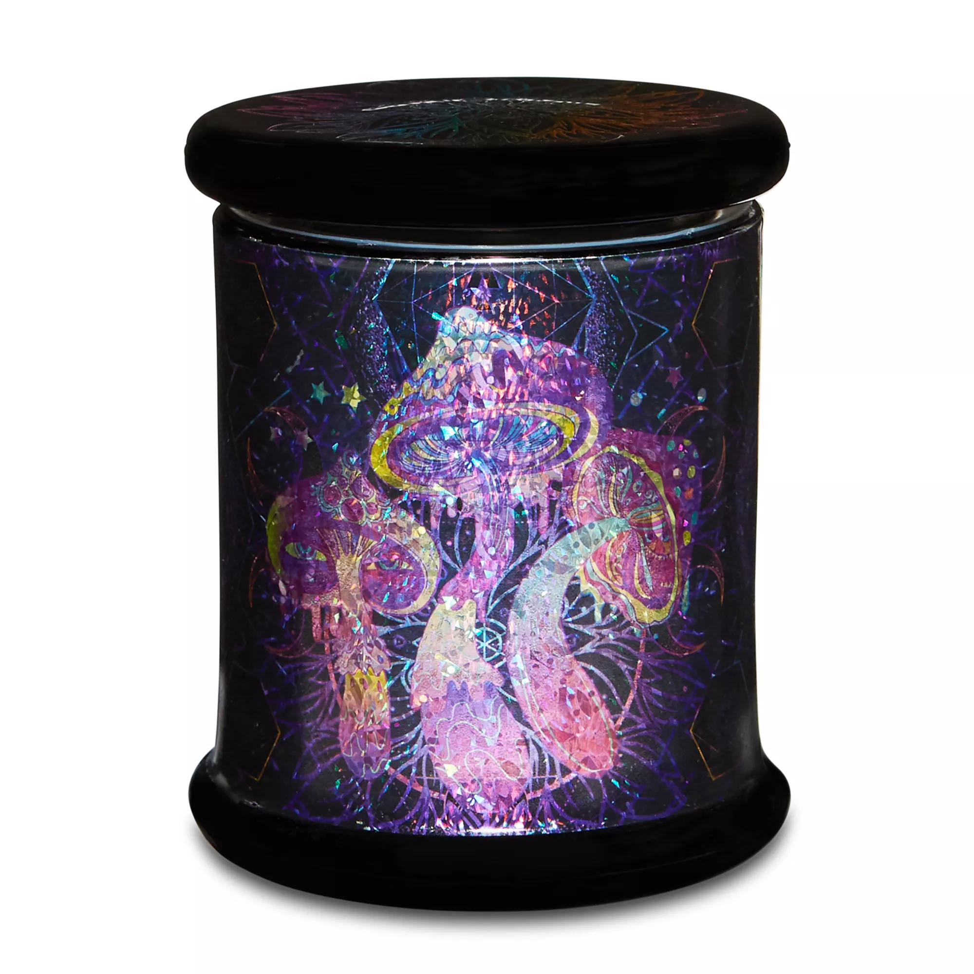 Trippy Mushroom Stash Jar - 12 oz. at Spencer's