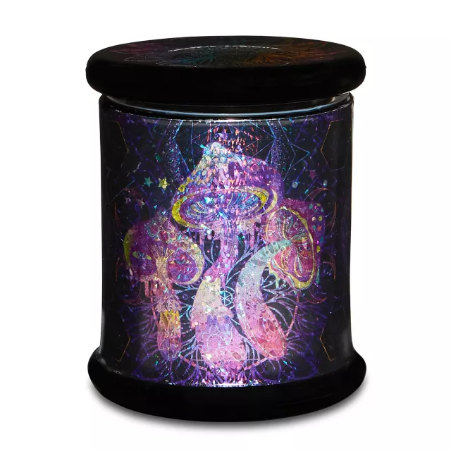 Trippy Mushroom Stash Jar - 12 oz. at Spencer's