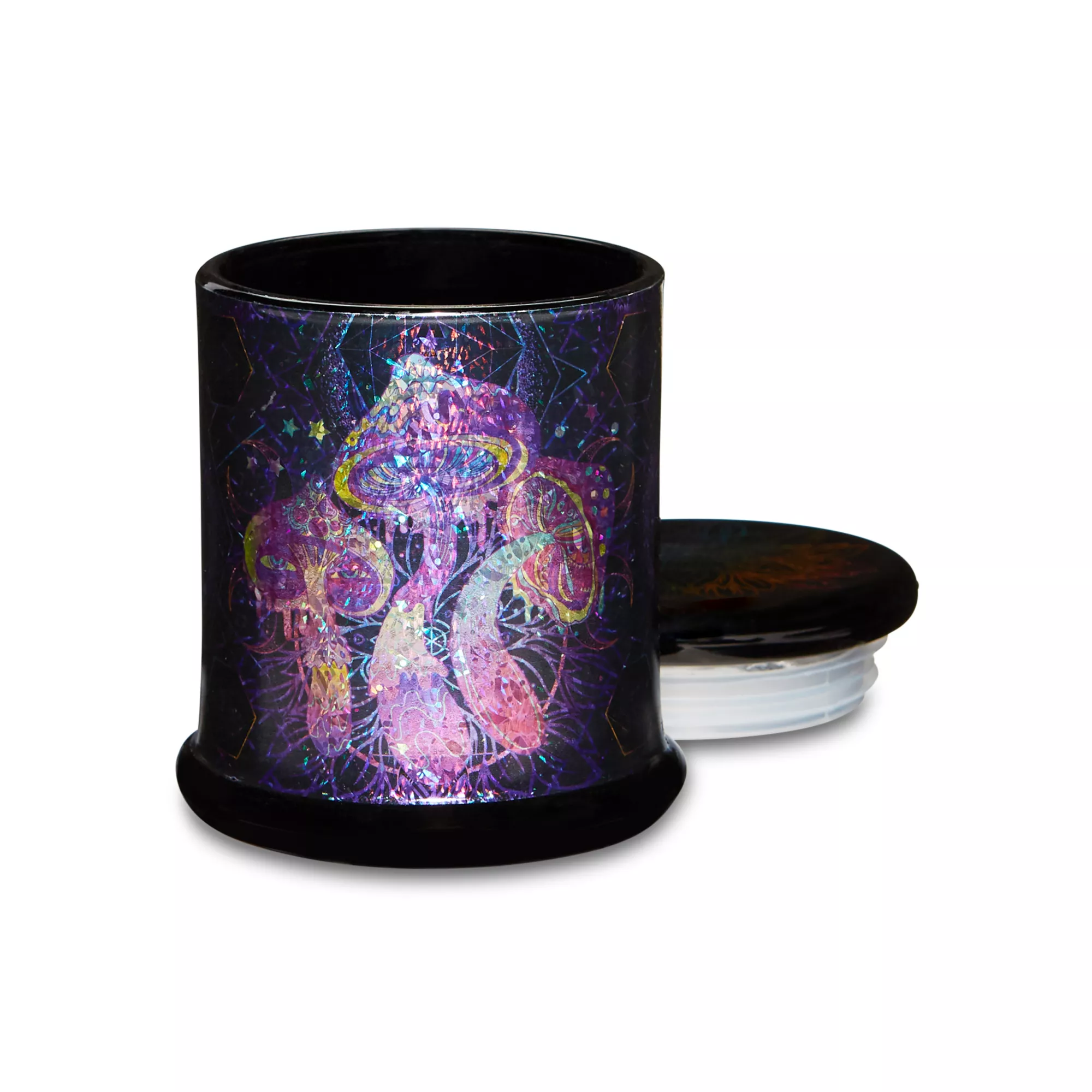 Trippy Mushroom Stash Jar - 12 oz. at Spencer's