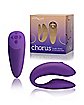 Chorus 10-Function Rechargeable Waterproof Couples Vibrator Purple - We-Vibe