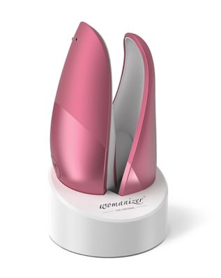 Premium Waterproof Rechargeable Liberty Massager Pink Rose - Womanizer