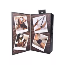 Pleasure Bound Purple Lace Bed Spreader Restraint Set at Spencer's