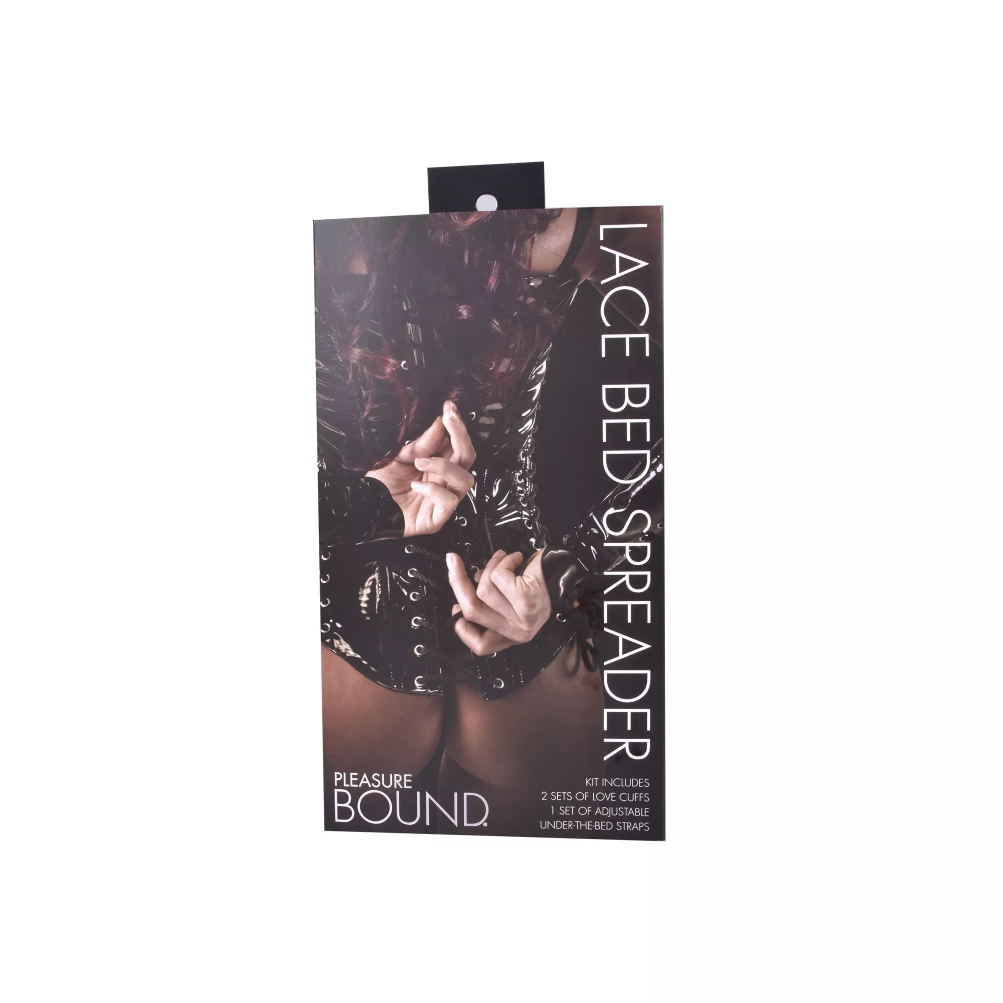 Pleasure Bound Purple Lace Bed Spreader Restraint Set at Spencer's