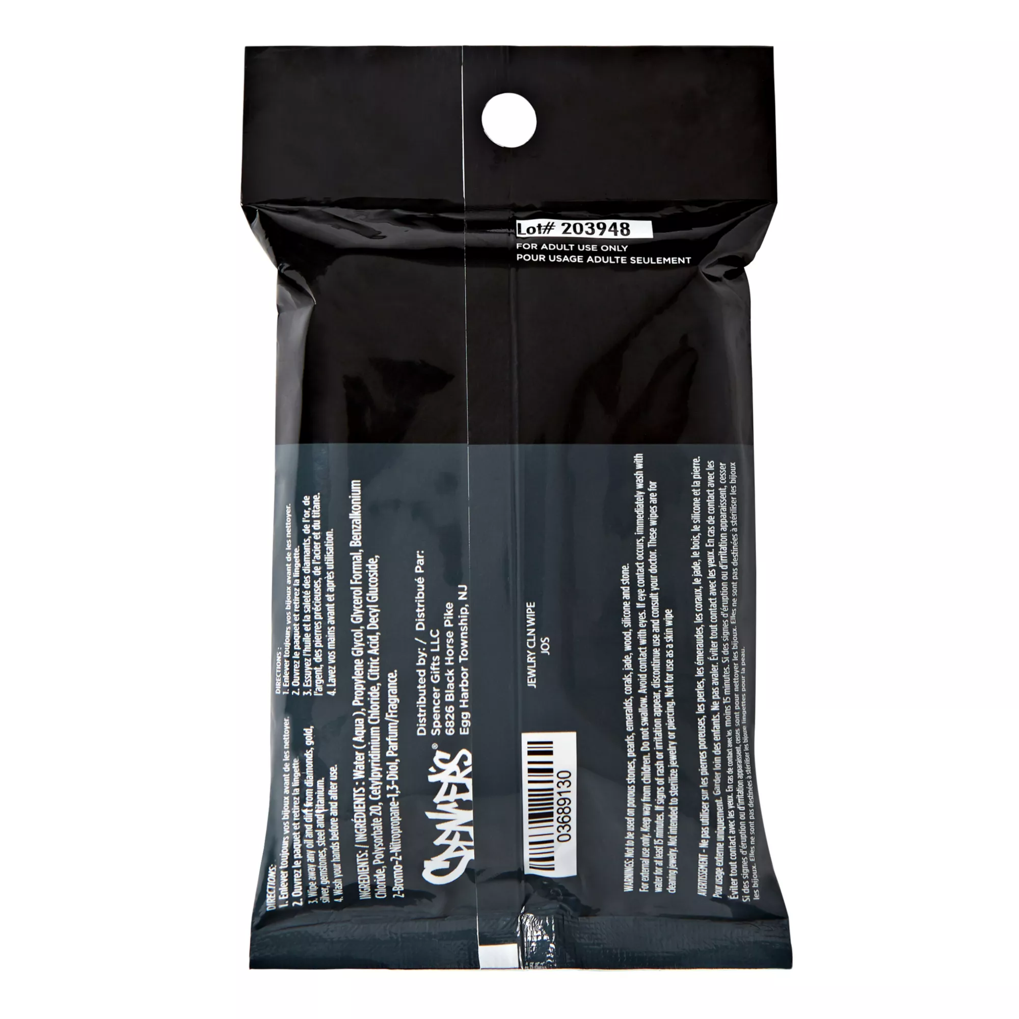 Pierced Nation Jewelry Cleaner Wipes at Spencer's